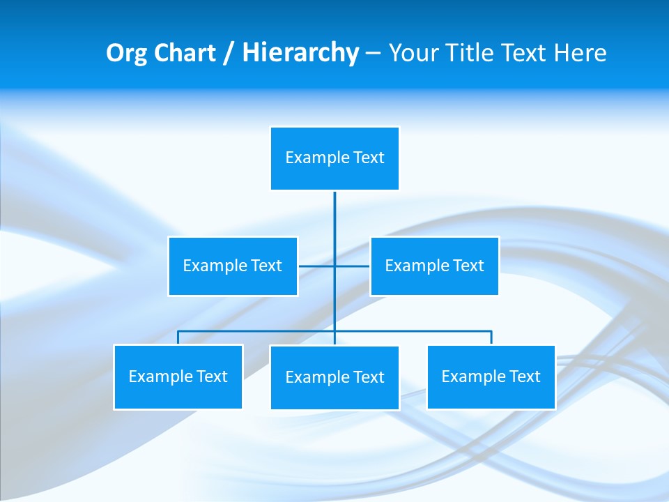 Blue Flow Motion PowerPoint Template