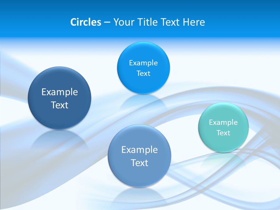 Blue Flow Motion PowerPoint Template