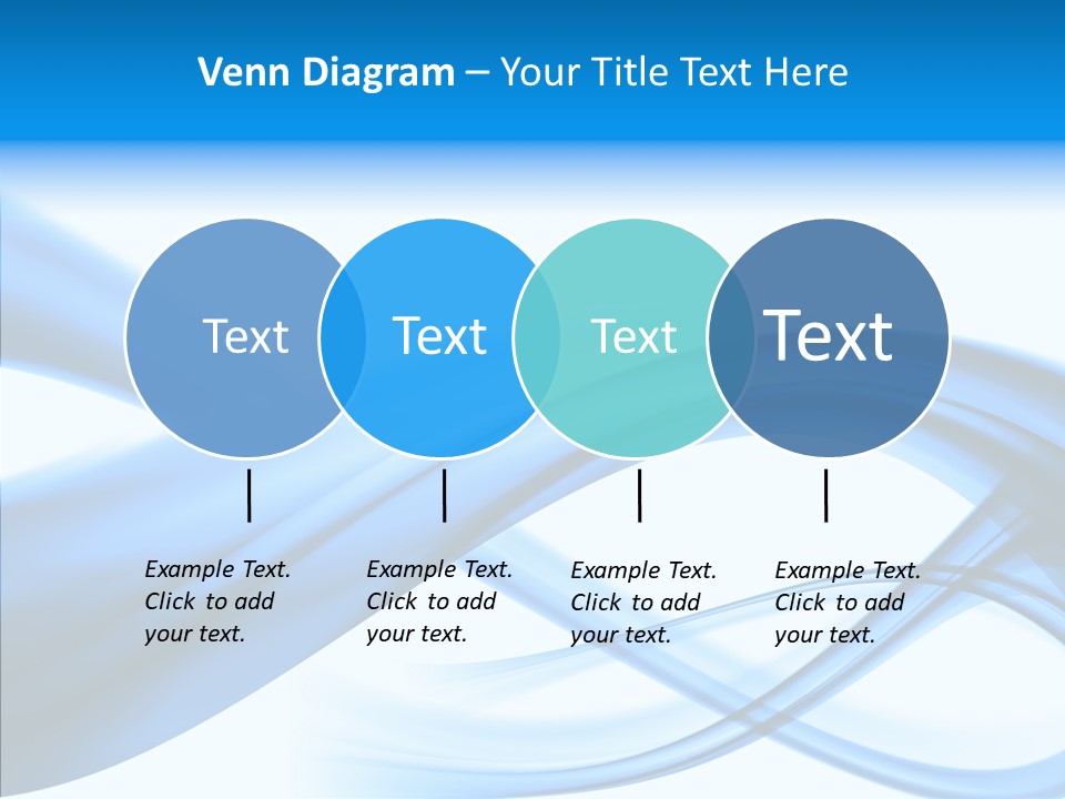 Blue Flow Motion PowerPoint Template