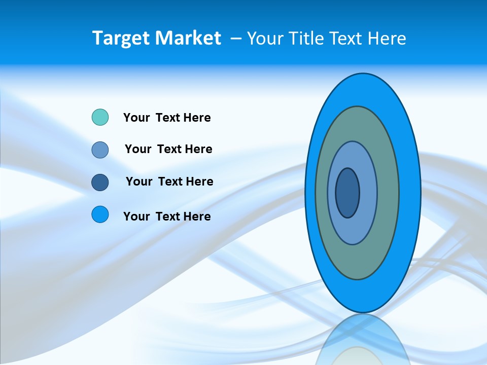 Blue Flow Motion PowerPoint Template