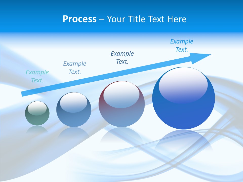 Blue Flow Motion PowerPoint Template