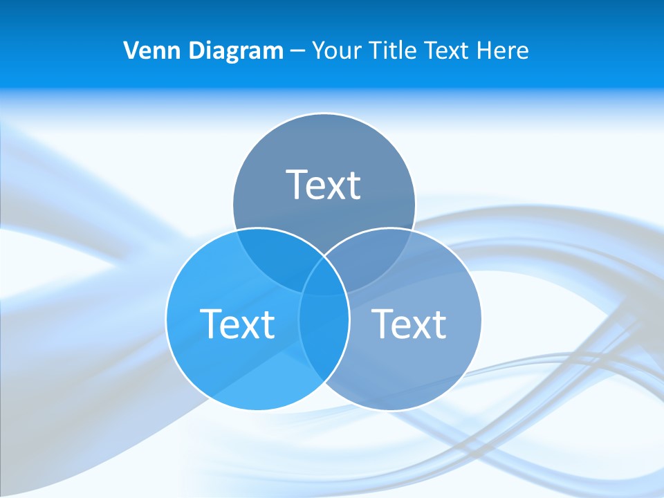 Blue Flow Motion PowerPoint Template