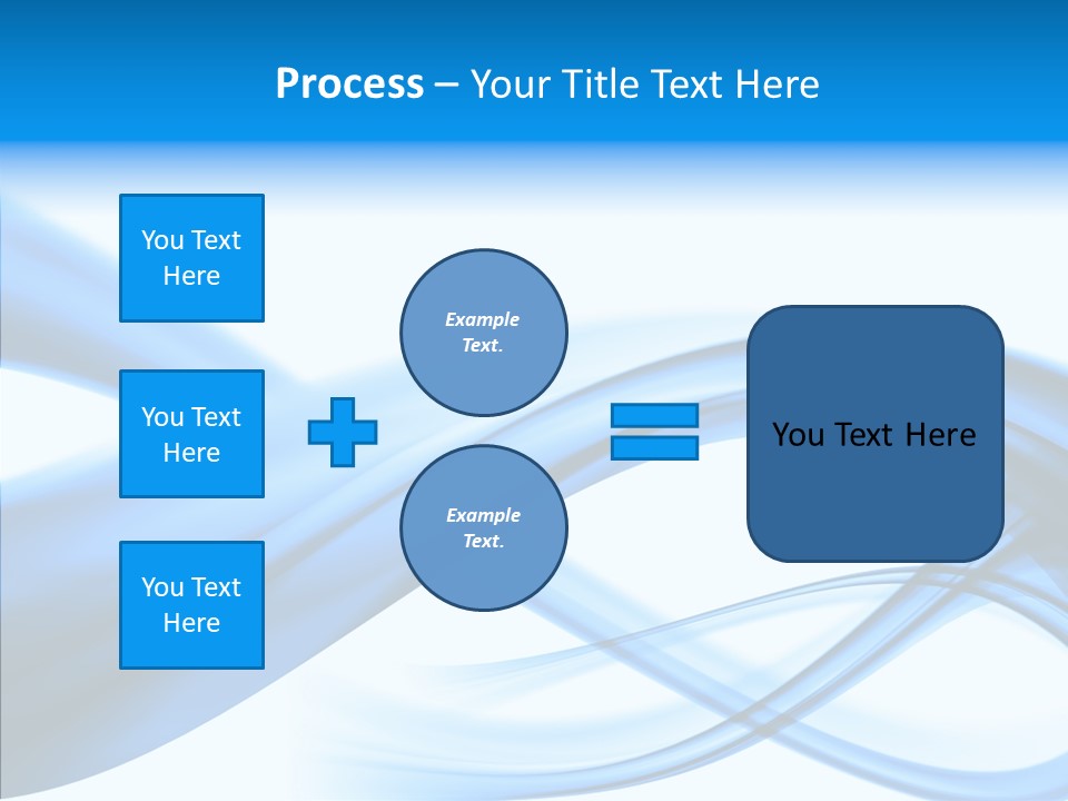 Blue Flow Motion PowerPoint Template