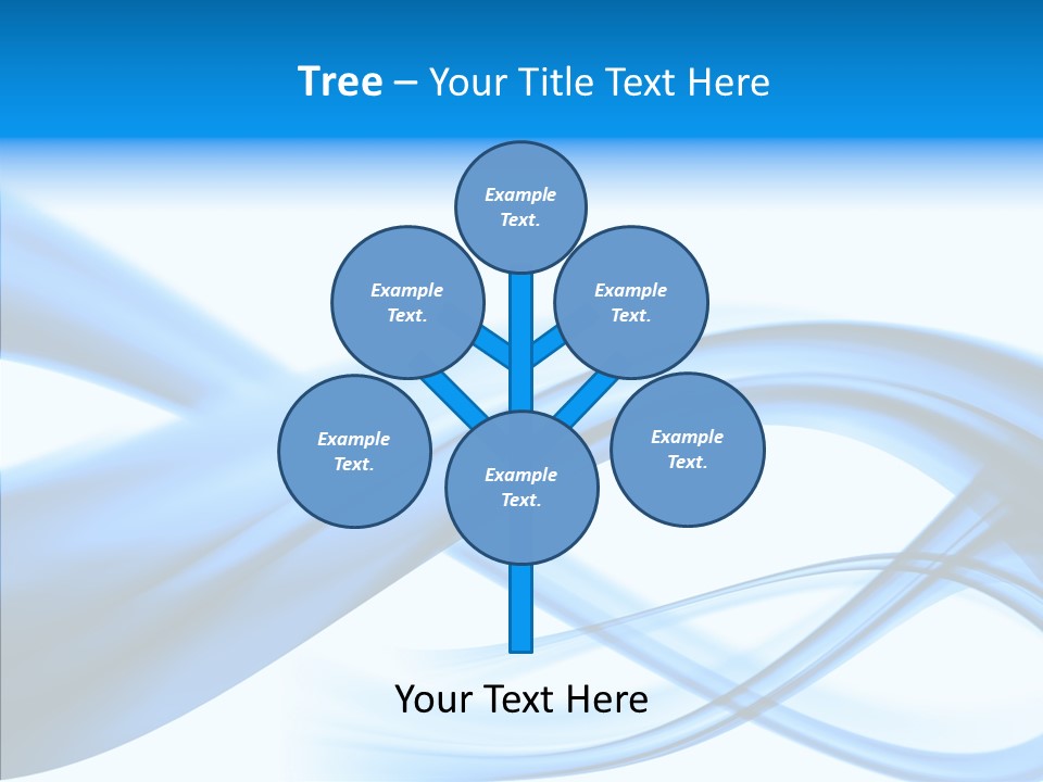 Blue Flow Motion PowerPoint Template