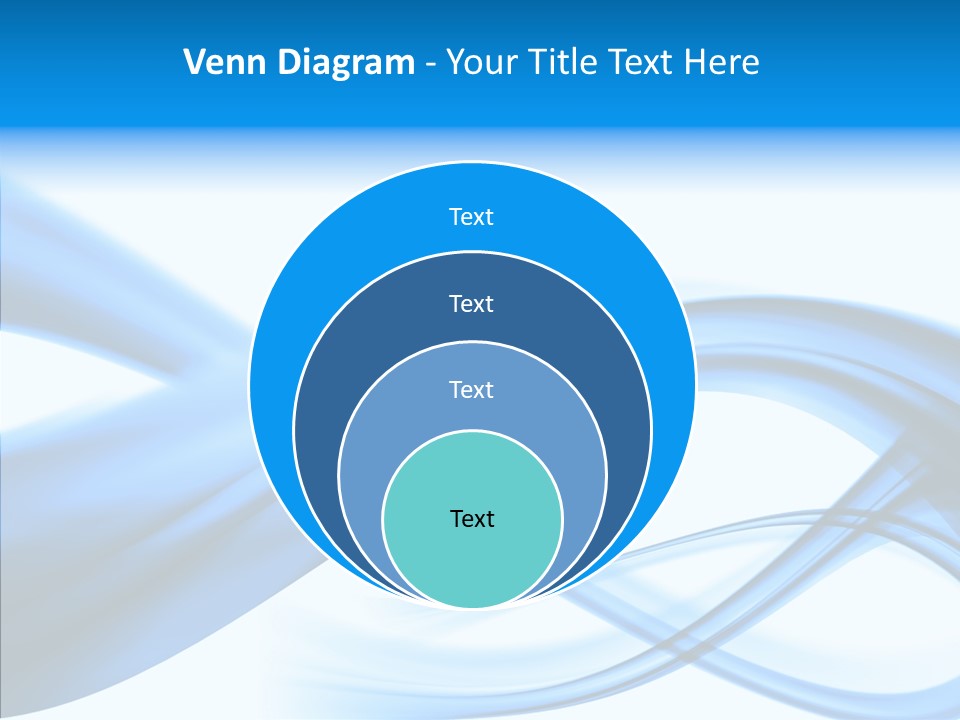 Blue Flow Motion PowerPoint Template