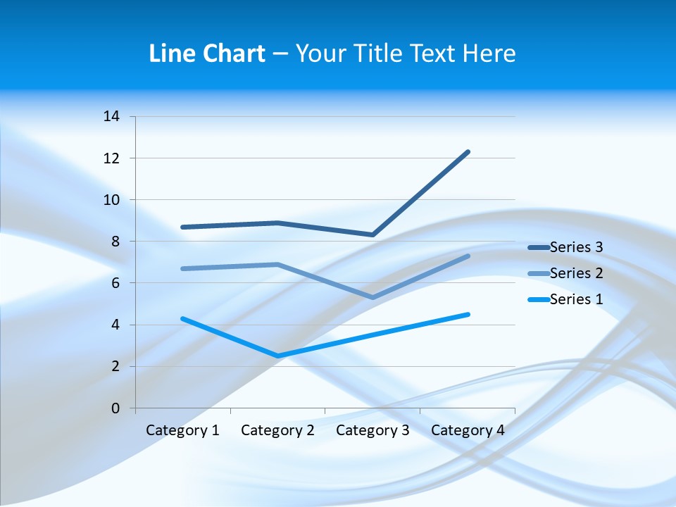 Blue Flow Motion PowerPoint Template