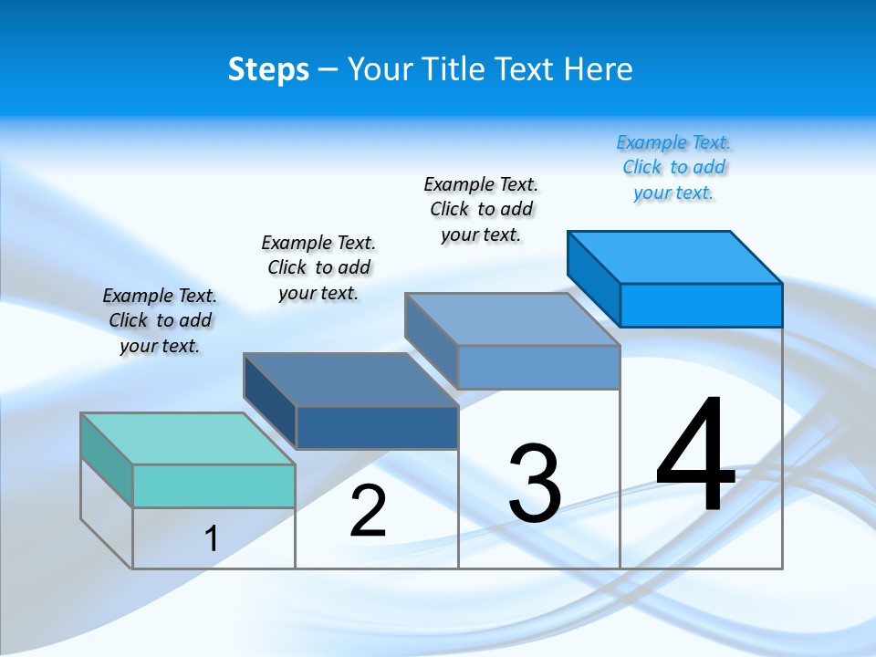 Blue Flow Motion PowerPoint Template