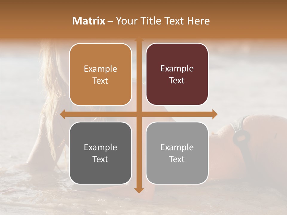 Notes Girl Friends PowerPoint Template