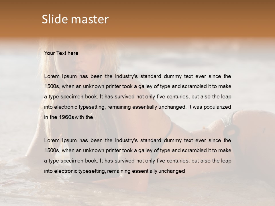 Notes Girl Friends PowerPoint Template