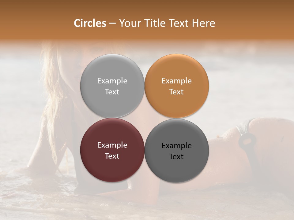 Notes Girl Friends PowerPoint Template