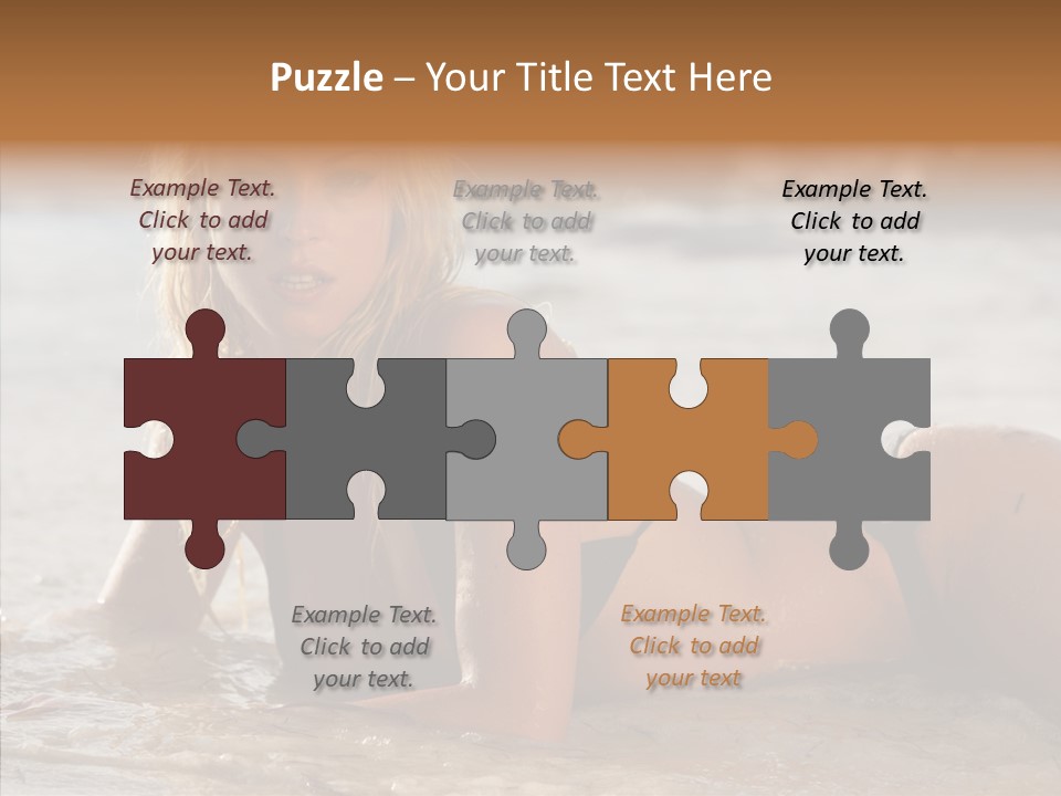 Notes Girl Friends PowerPoint Template