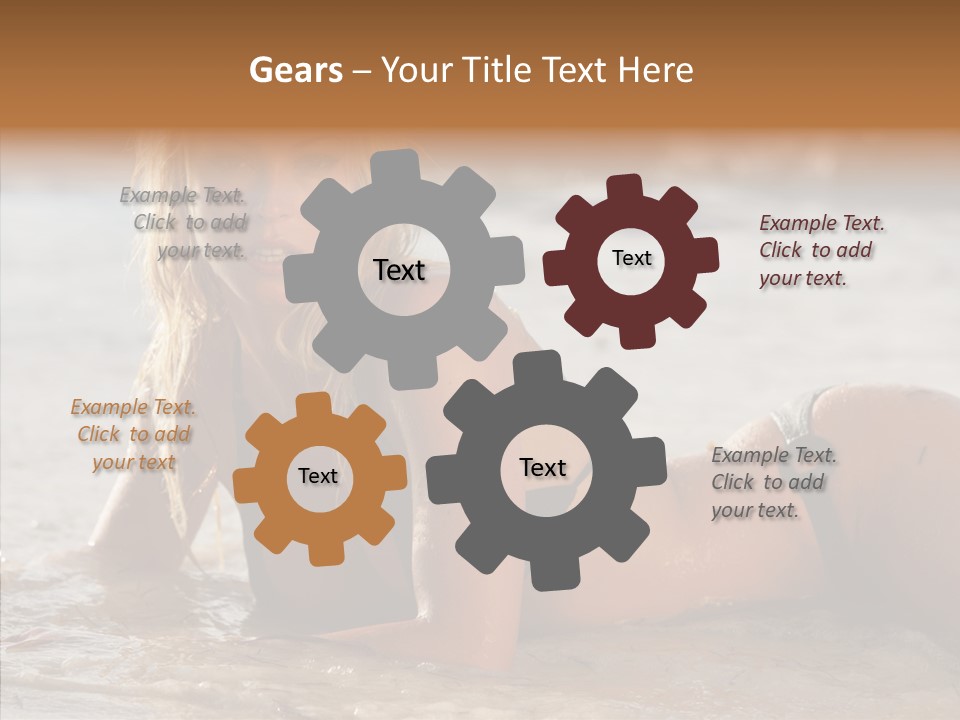 Notes Girl Friends PowerPoint Template