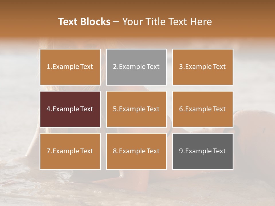 Notes Girl Friends PowerPoint Template