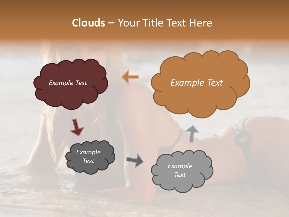 Notes Girl Friends PowerPoint Template