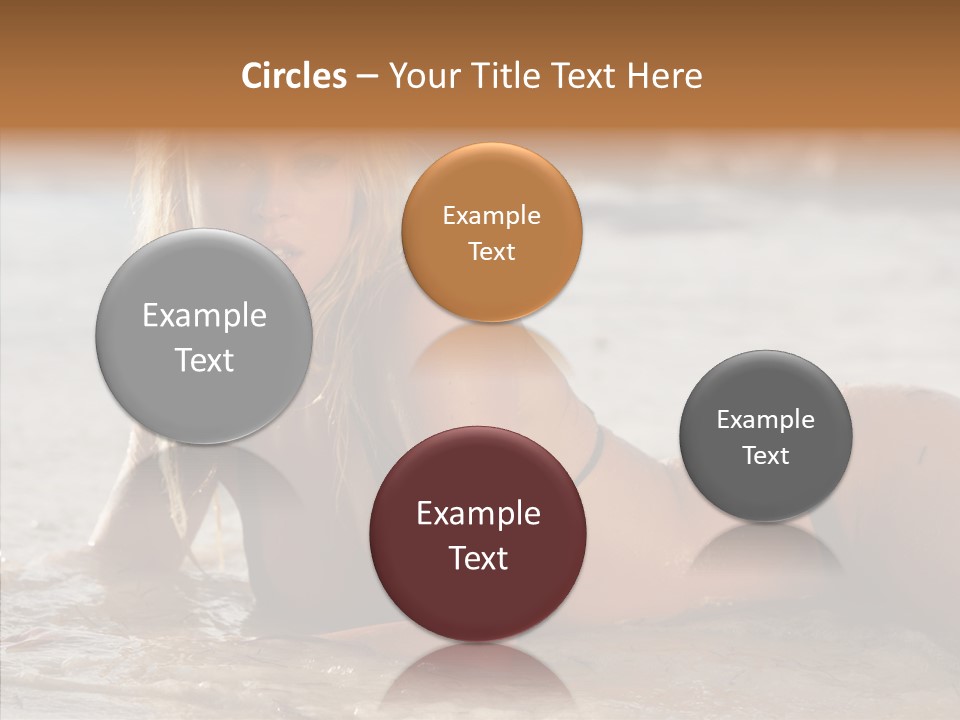 Notes Girl Friends PowerPoint Template