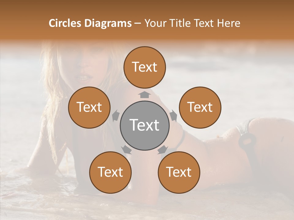 Notes Girl Friends PowerPoint Template