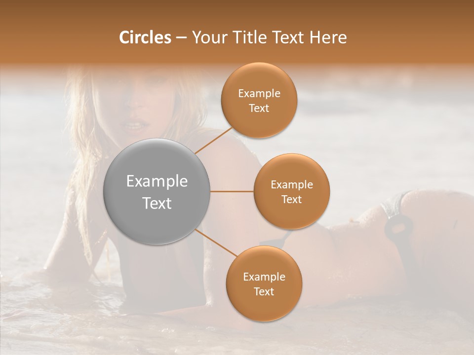 Notes Girl Friends PowerPoint Template