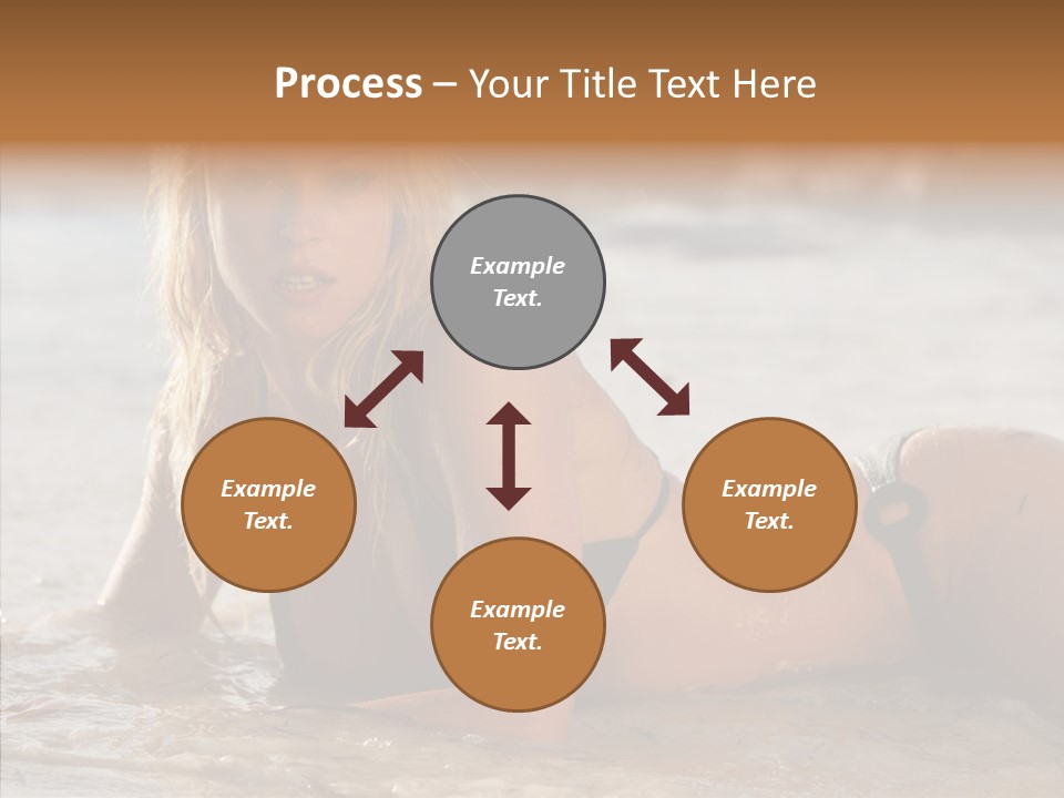 Notes Girl Friends PowerPoint Template