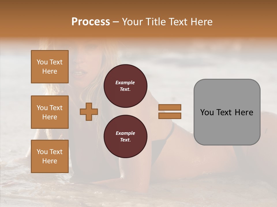 Notes Girl Friends PowerPoint Template