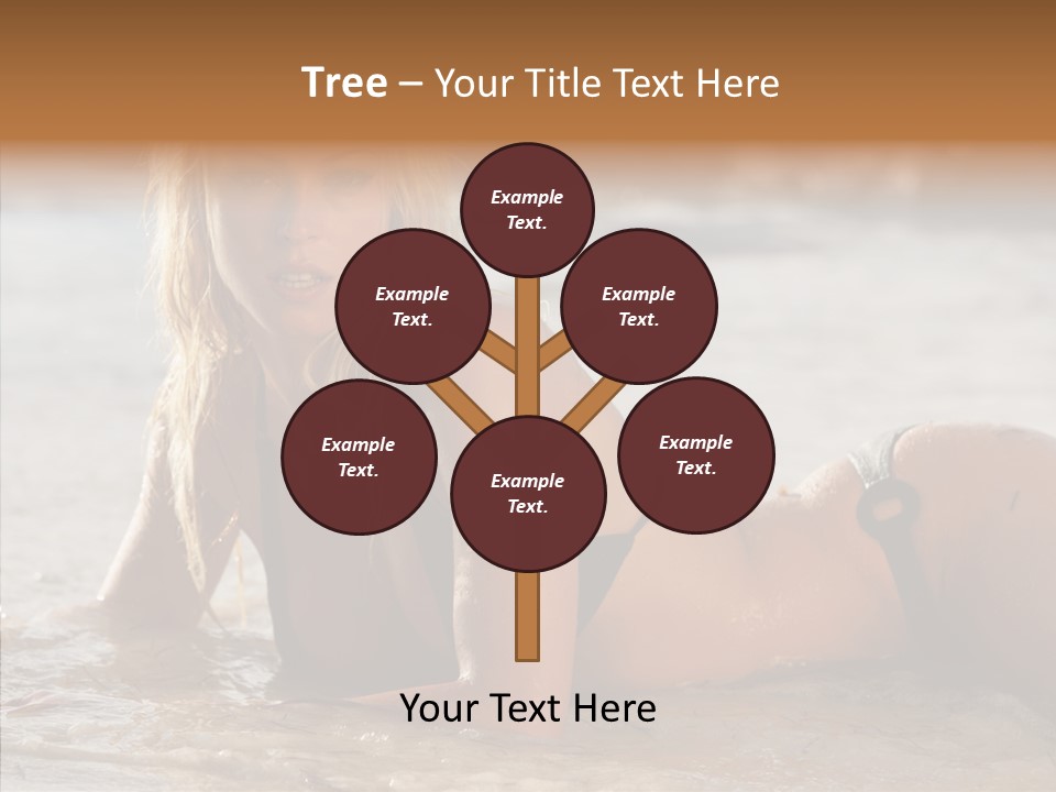 Notes Girl Friends PowerPoint Template