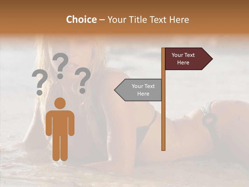 Notes Girl Friends PowerPoint Template