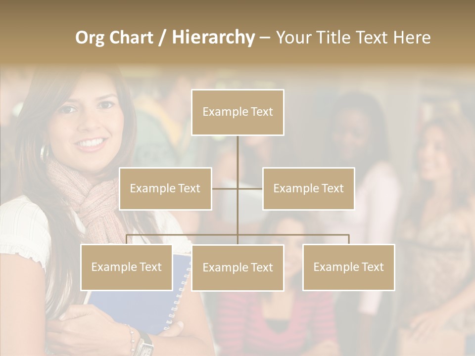 Notes Girl Friends PowerPoint Template