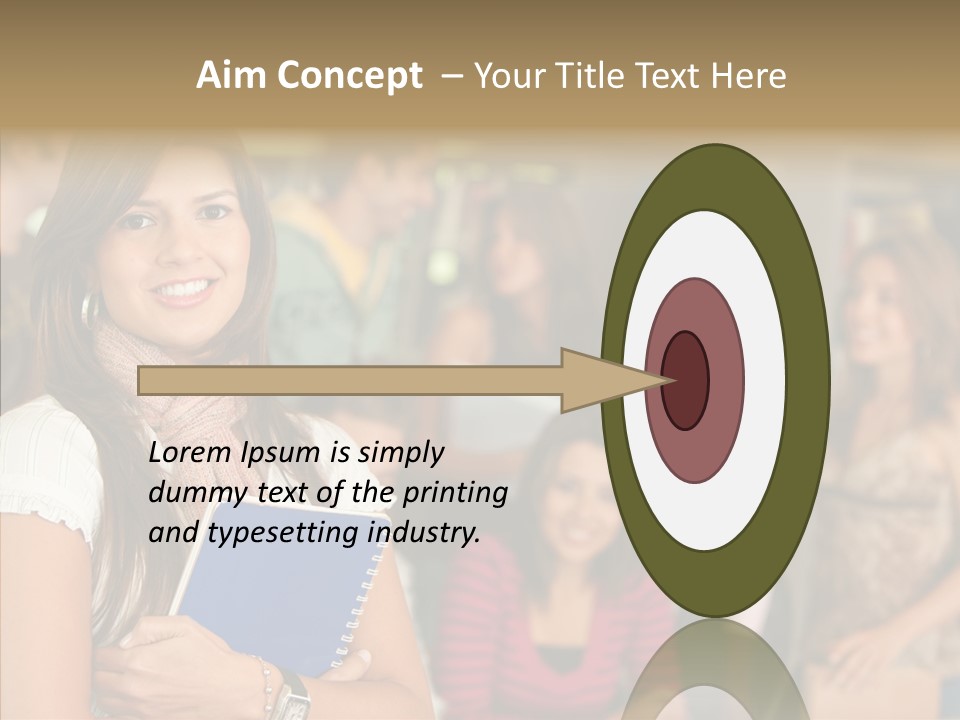 Notes Girl Friends PowerPoint Template