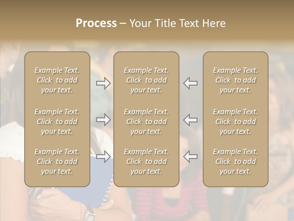 Notes Girl Friends PowerPoint Template