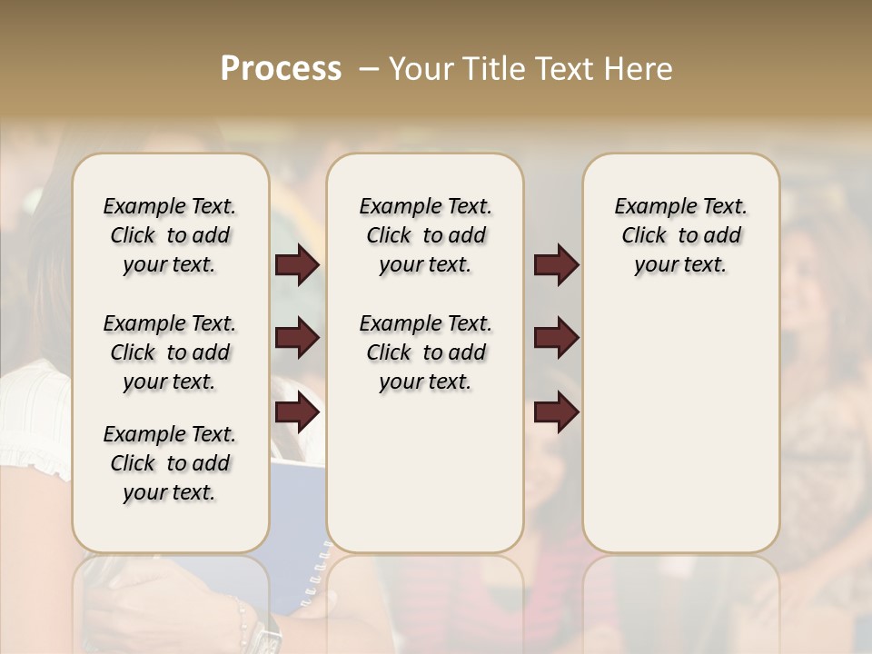 Notes Girl Friends PowerPoint Template