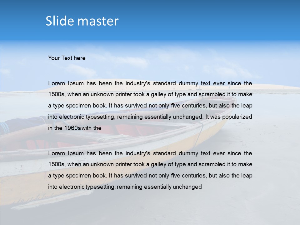 Giant America Ocean PowerPoint Template