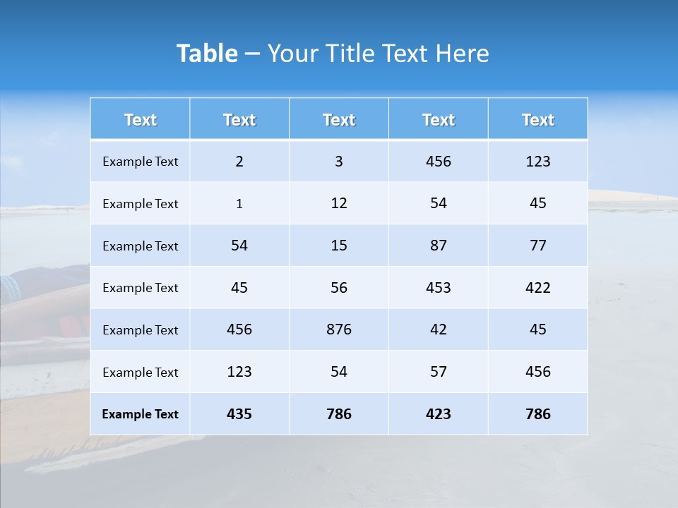 Giant America Ocean PowerPoint Template