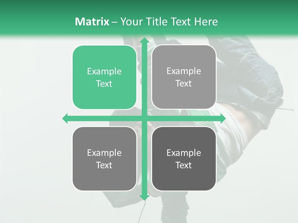 Agility Breakdance Fashion PowerPoint Template