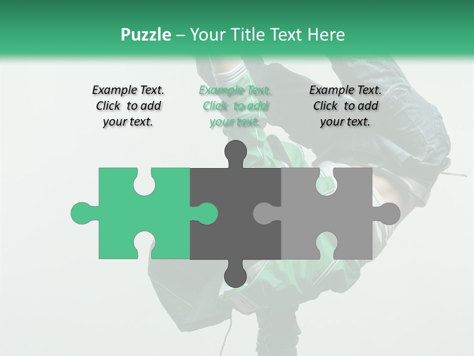 Agility Breakdance Fashion PowerPoint Template