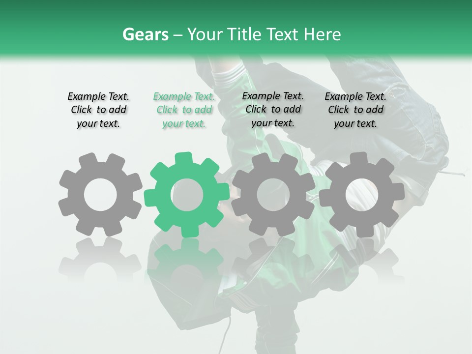 Agility Breakdance Fashion PowerPoint Template