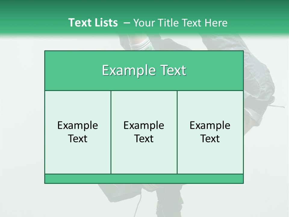 Agility Breakdance Fashion PowerPoint Template