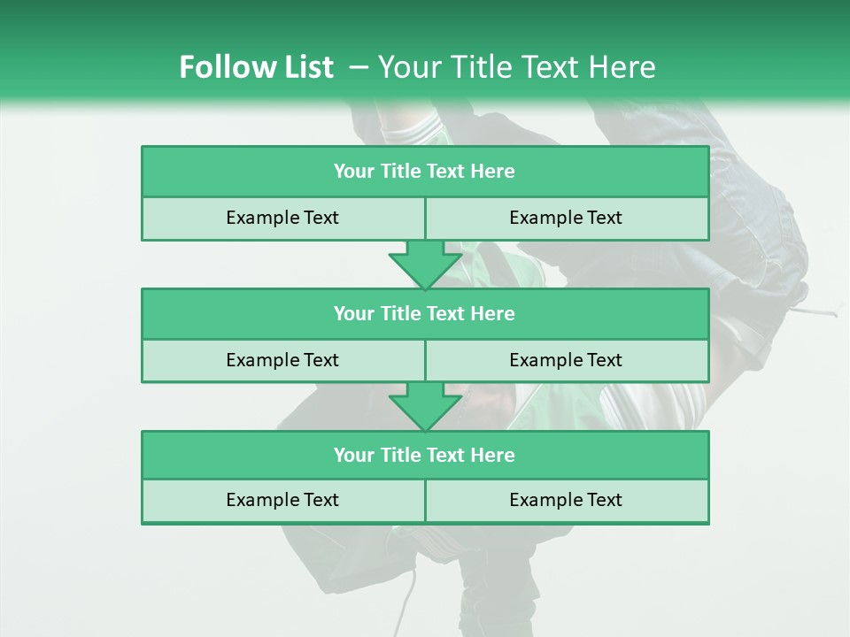 Agility Breakdance Fashion PowerPoint Template