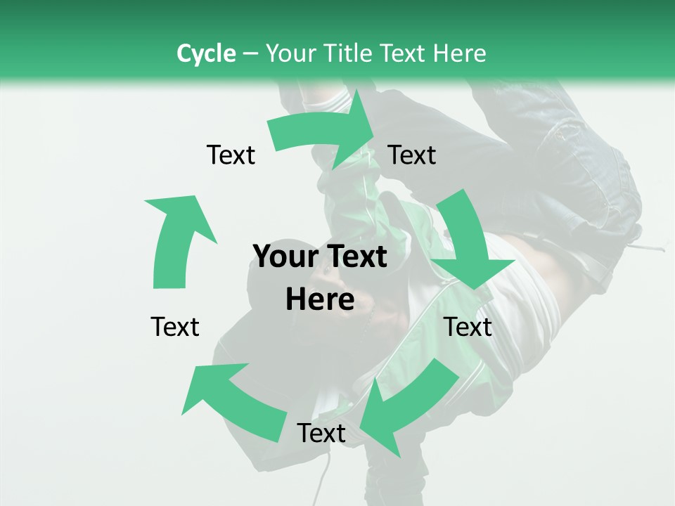 Agility Breakdance Fashion PowerPoint Template