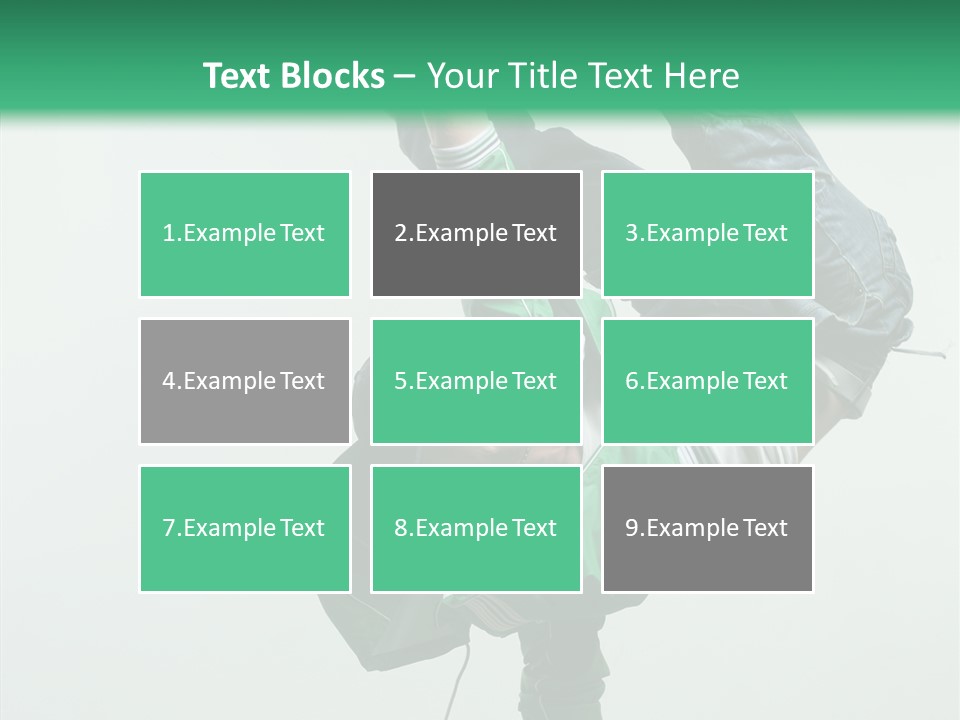 Agility Breakdance Fashion PowerPoint Template