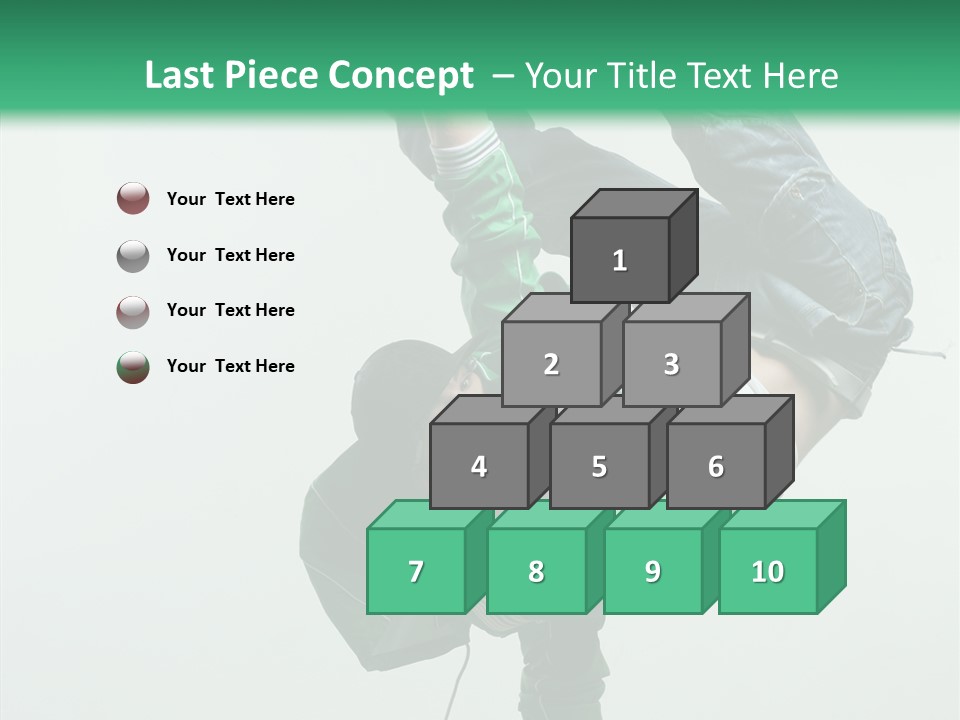 Agility Breakdance Fashion PowerPoint Template