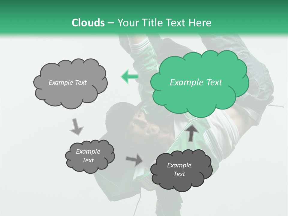 Agility Breakdance Fashion PowerPoint Template