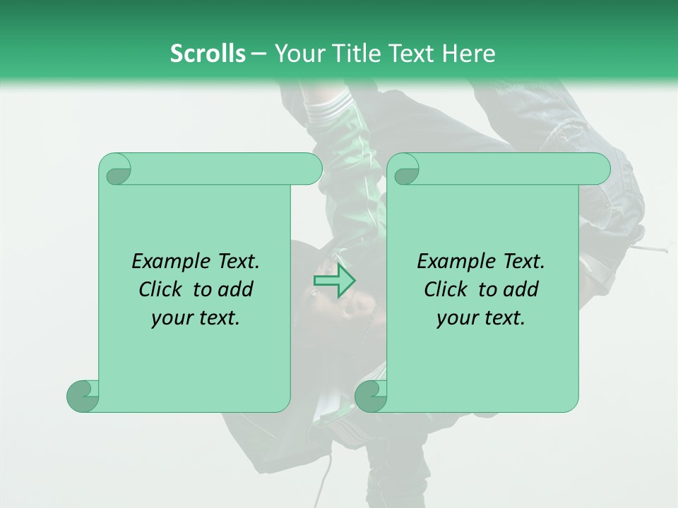 Agility Breakdance Fashion PowerPoint Template