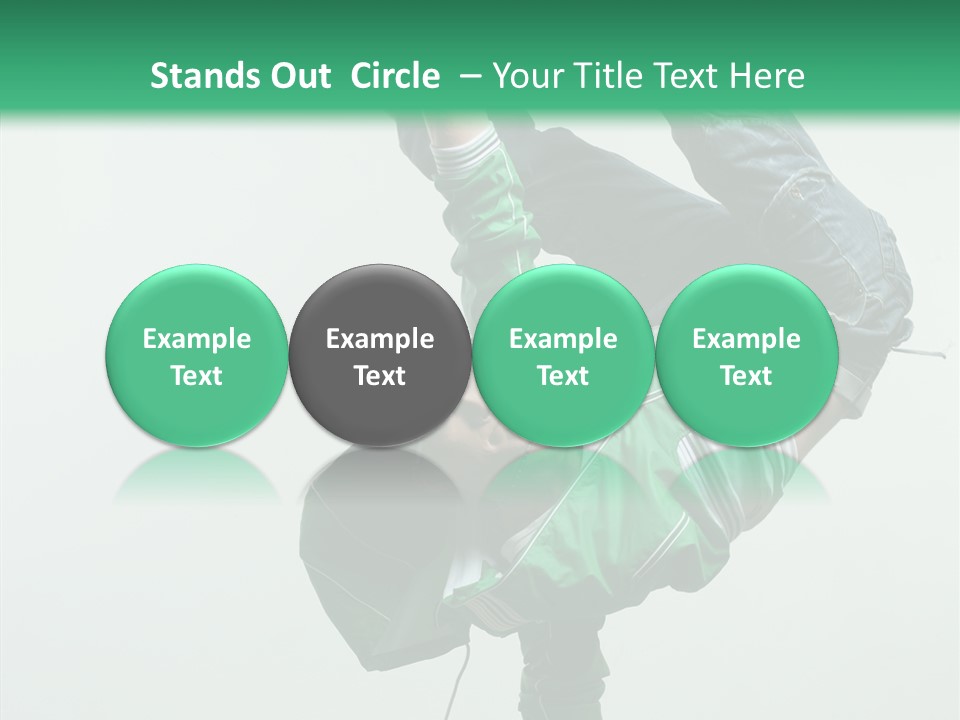 Agility Breakdance Fashion PowerPoint Template