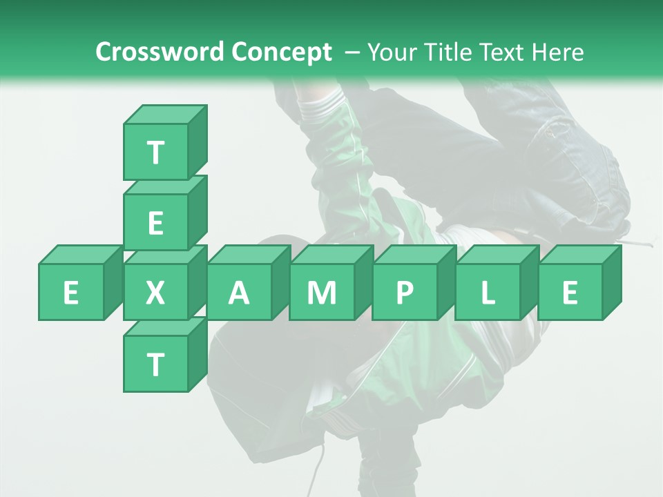 Agility Breakdance Fashion PowerPoint Template