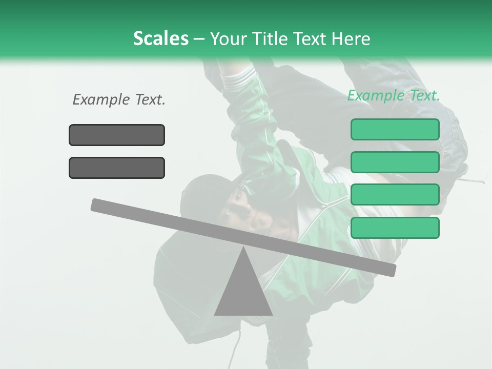 Agility Breakdance Fashion PowerPoint Template