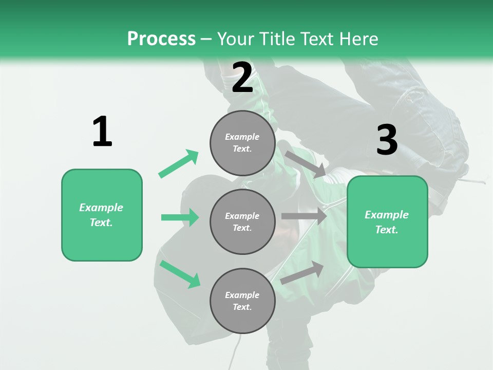 Agility Breakdance Fashion PowerPoint Template