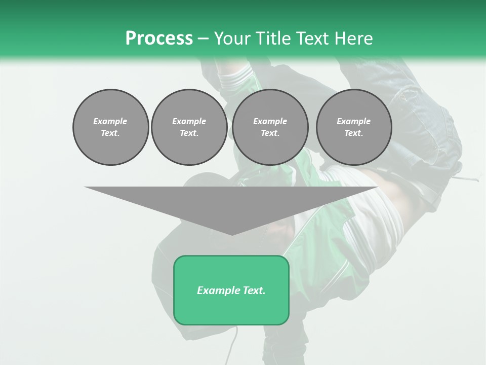 Agility Breakdance Fashion PowerPoint Template