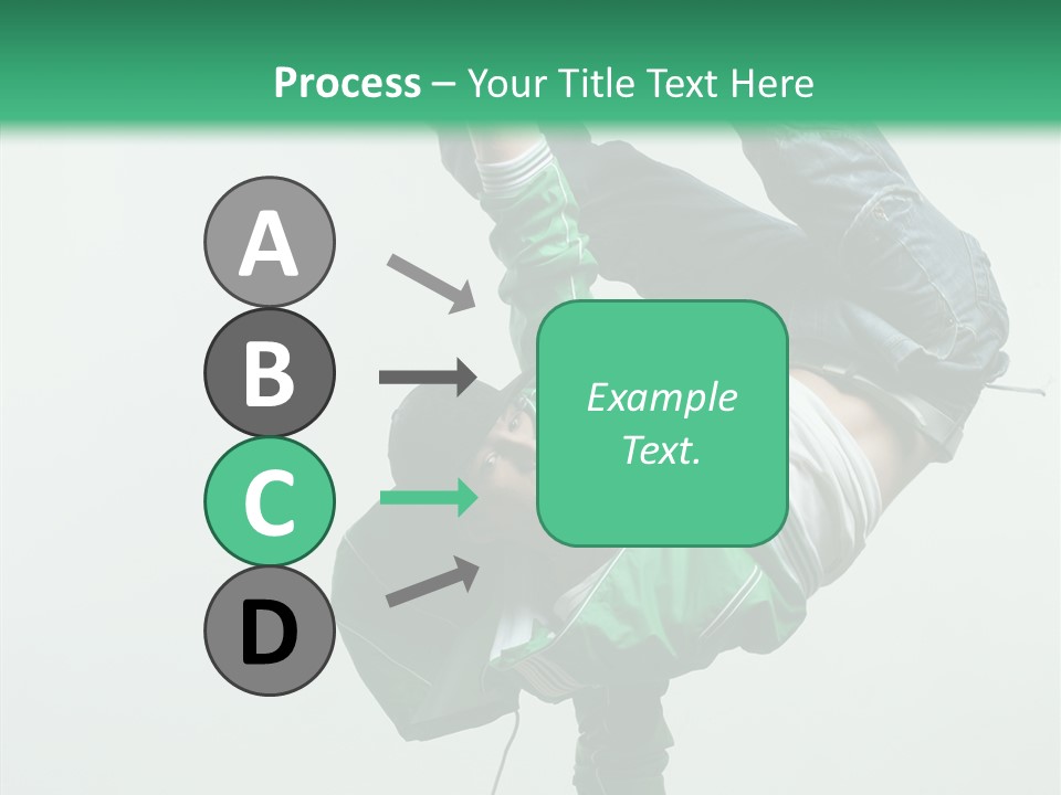 Agility Breakdance Fashion PowerPoint Template