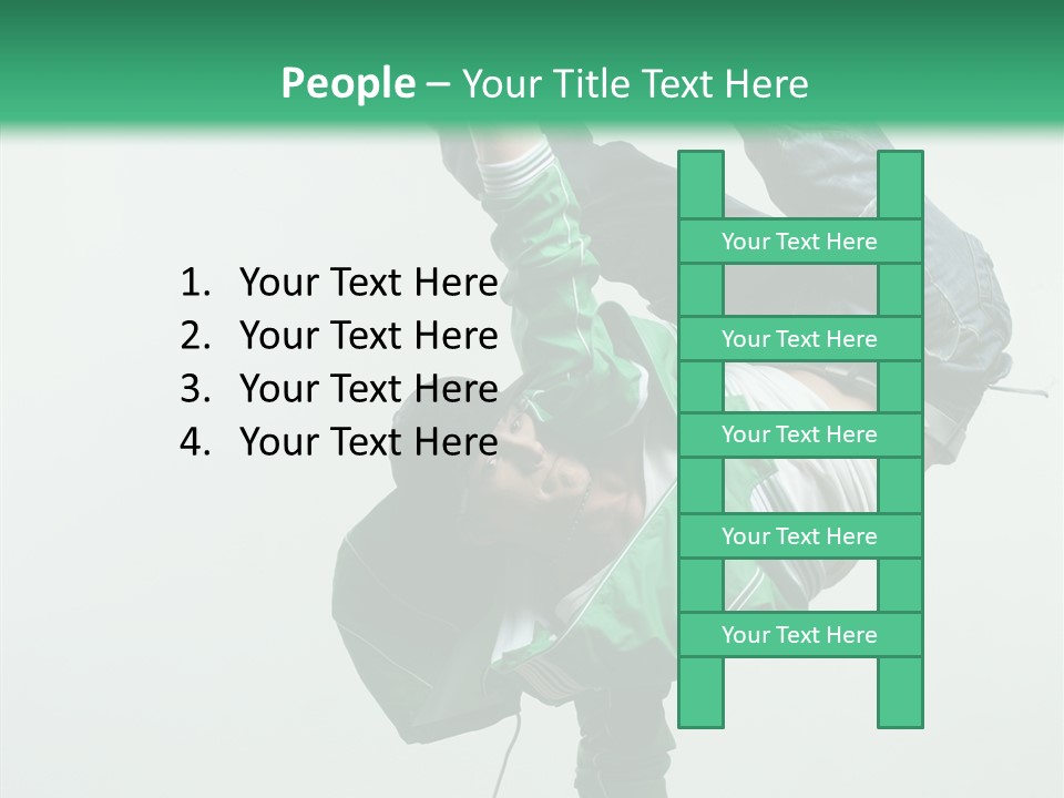 Agility Breakdance Fashion PowerPoint Template