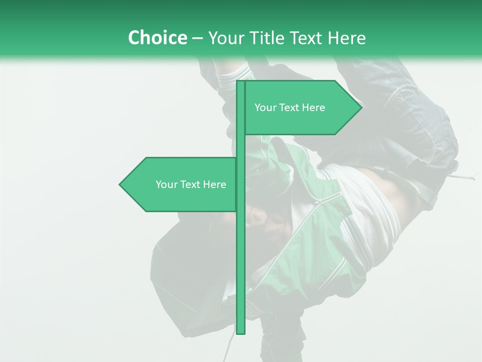 Agility Breakdance Fashion PowerPoint Template