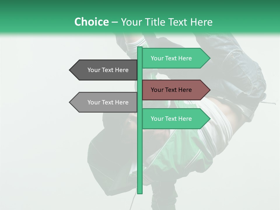 Agility Breakdance Fashion PowerPoint Template